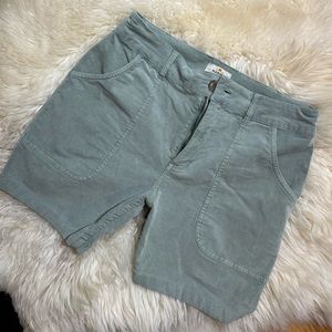 Marine Layer 6" Dominic Cord Short in Smoke Green